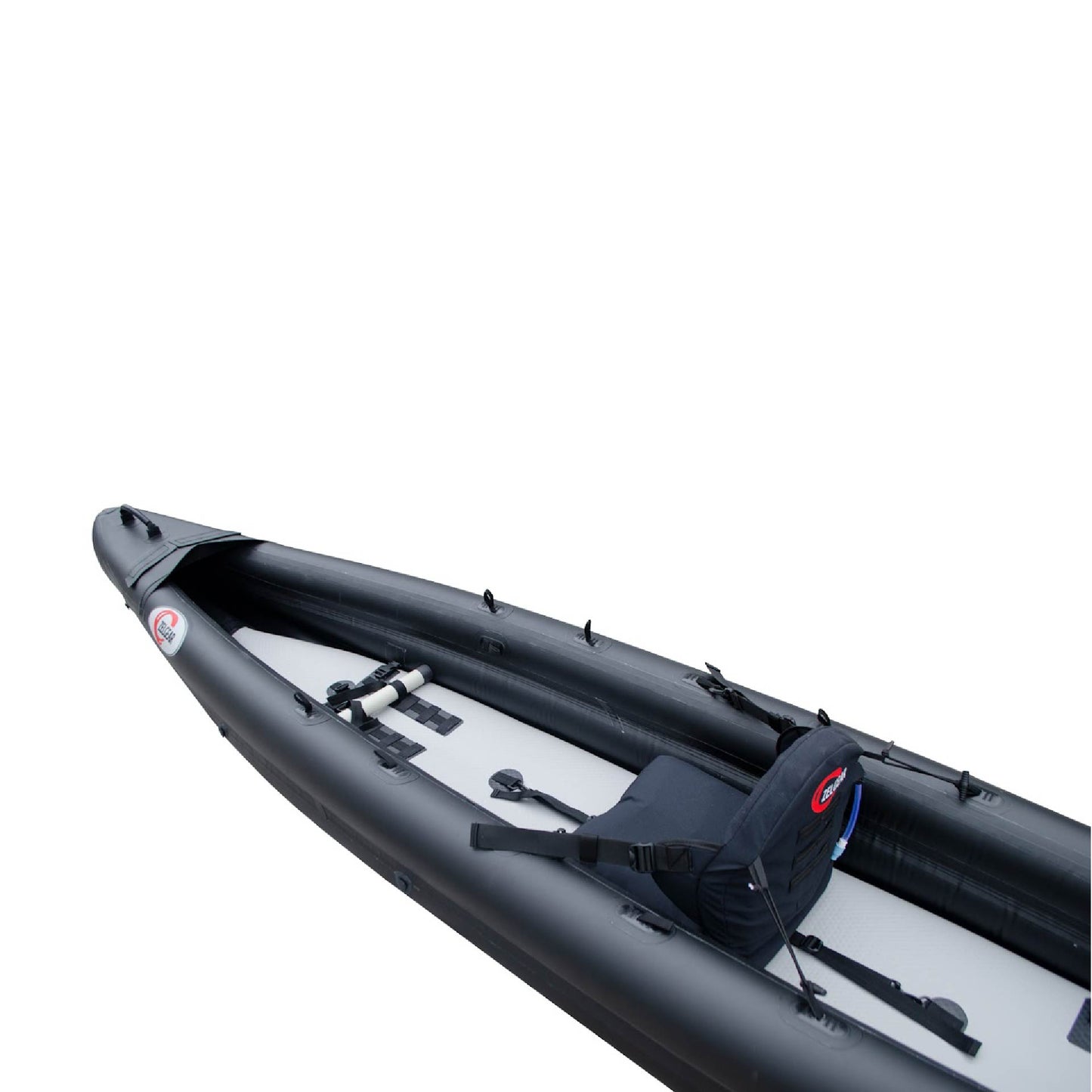 Igla 410 Чорна - Одномісна спортивна надувна байдарка